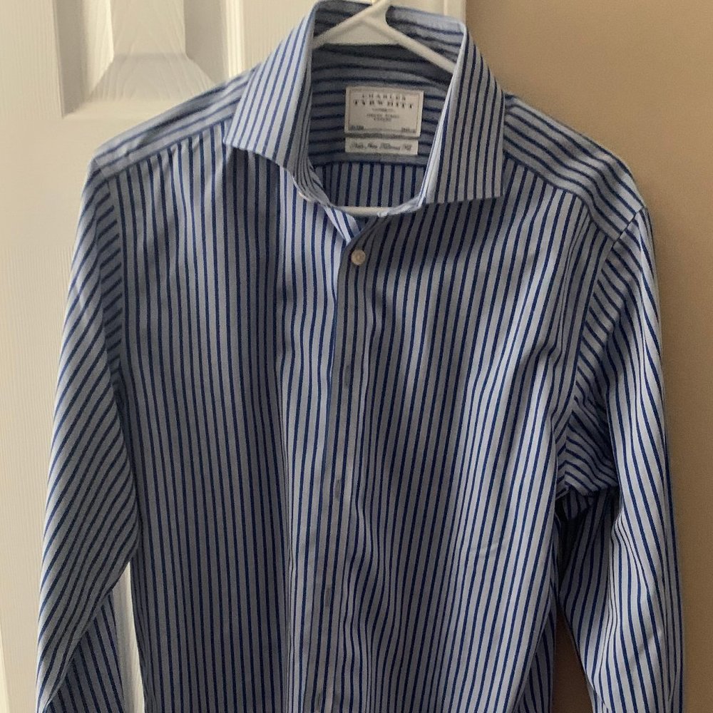 Charles Tyrwhitt Shirt French Cuff 15.5/35